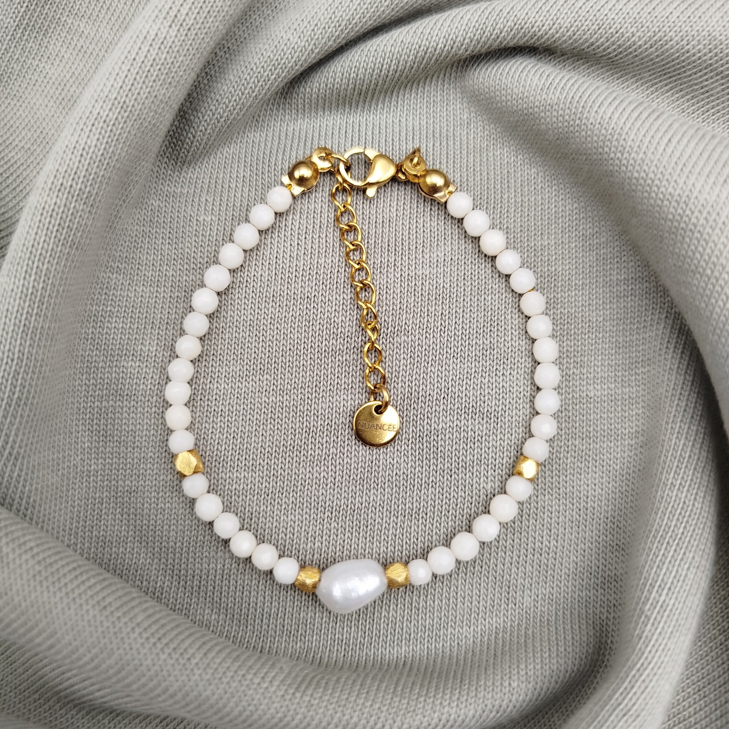 Cannes White Bracelet