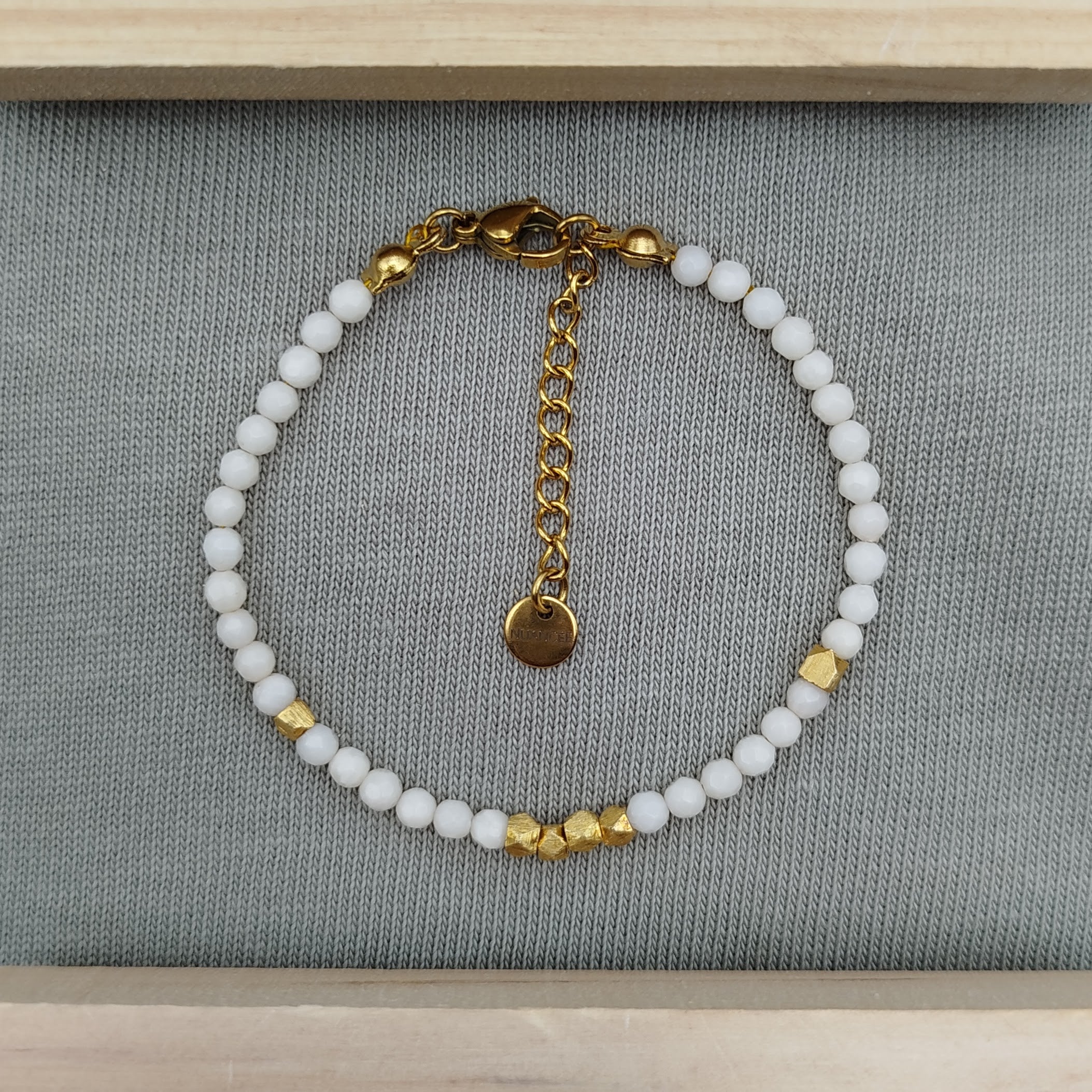 Marseille White Bracelet