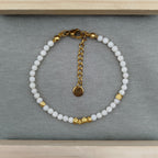 Marseille White Bracelet