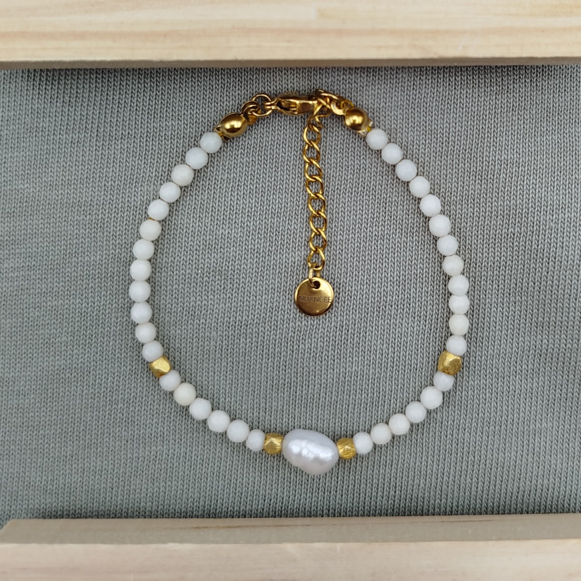 Cannes White Bracelet