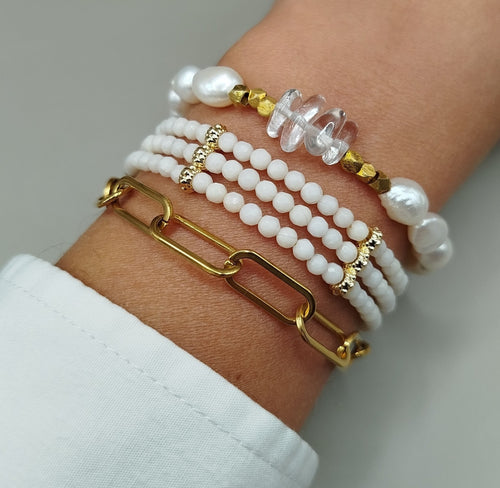 AMADOUR White Bracelet